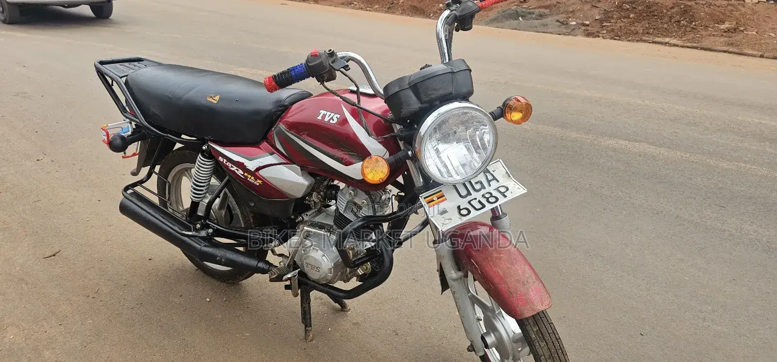 TVS HLX 125 2024 Red