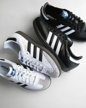 Adidas Men's & Women’S Samba Og Sneakers White Black Granite