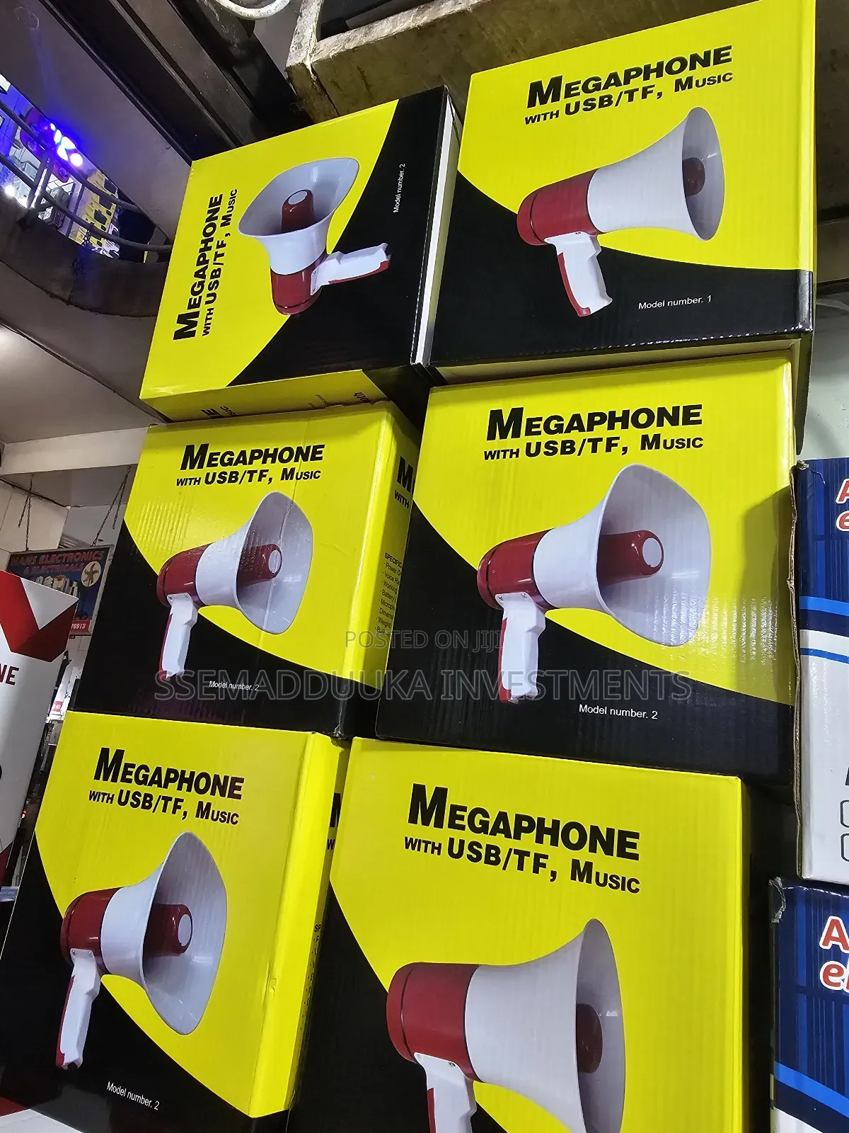 Hand Grip Megaphone With Usb
