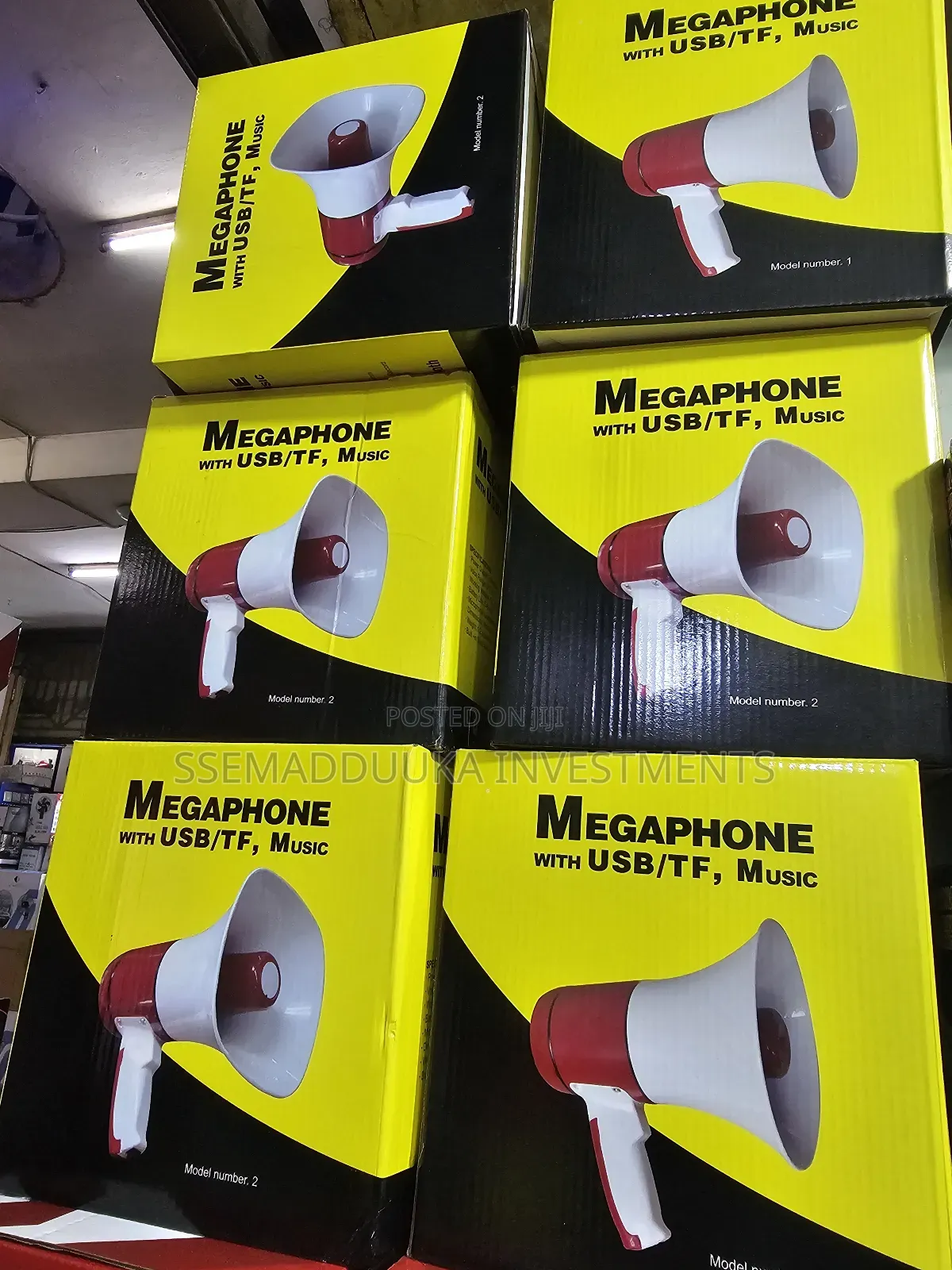 Hand Grip Megaphone With Usb