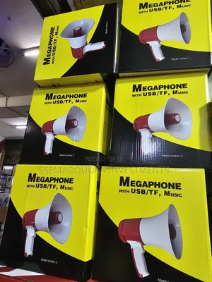 Hand Grip Megaphone With Usb
