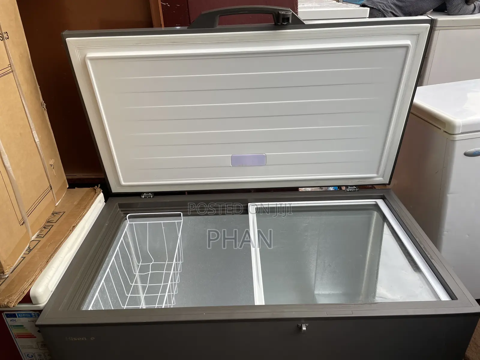 Hisense Gray 400litres Deep Freezer