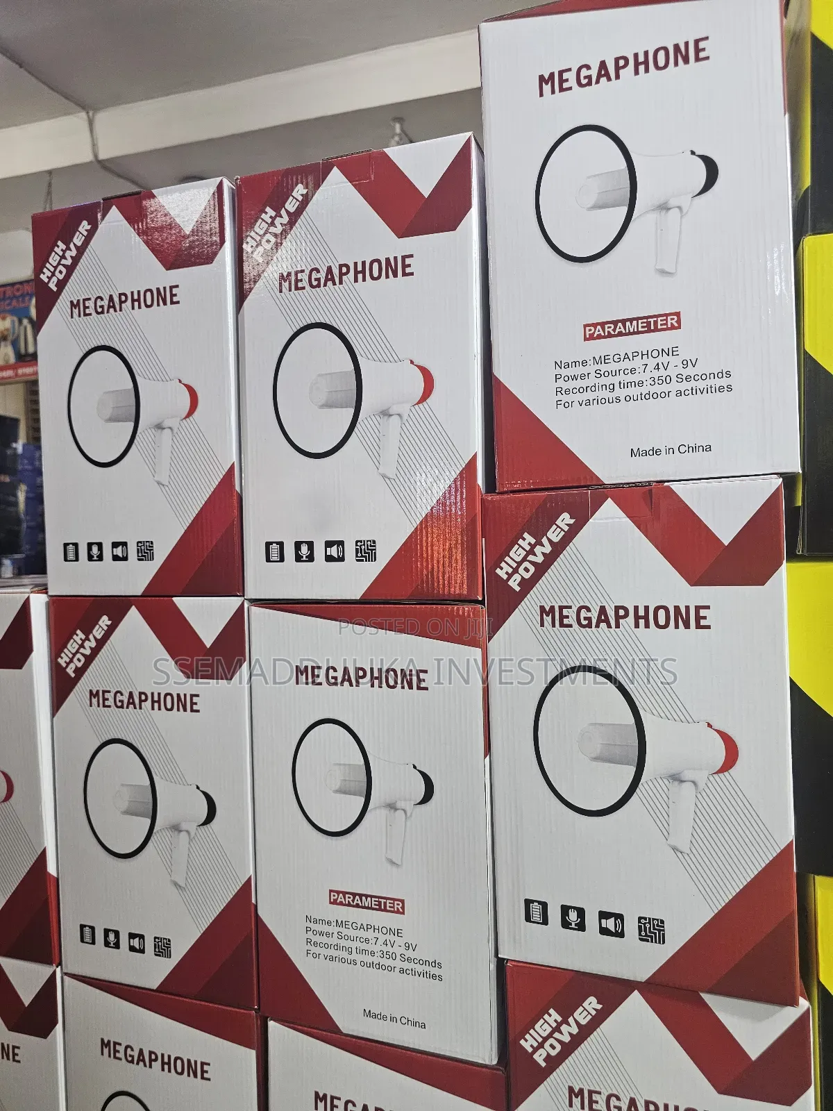 High Power Megaphone With Usb