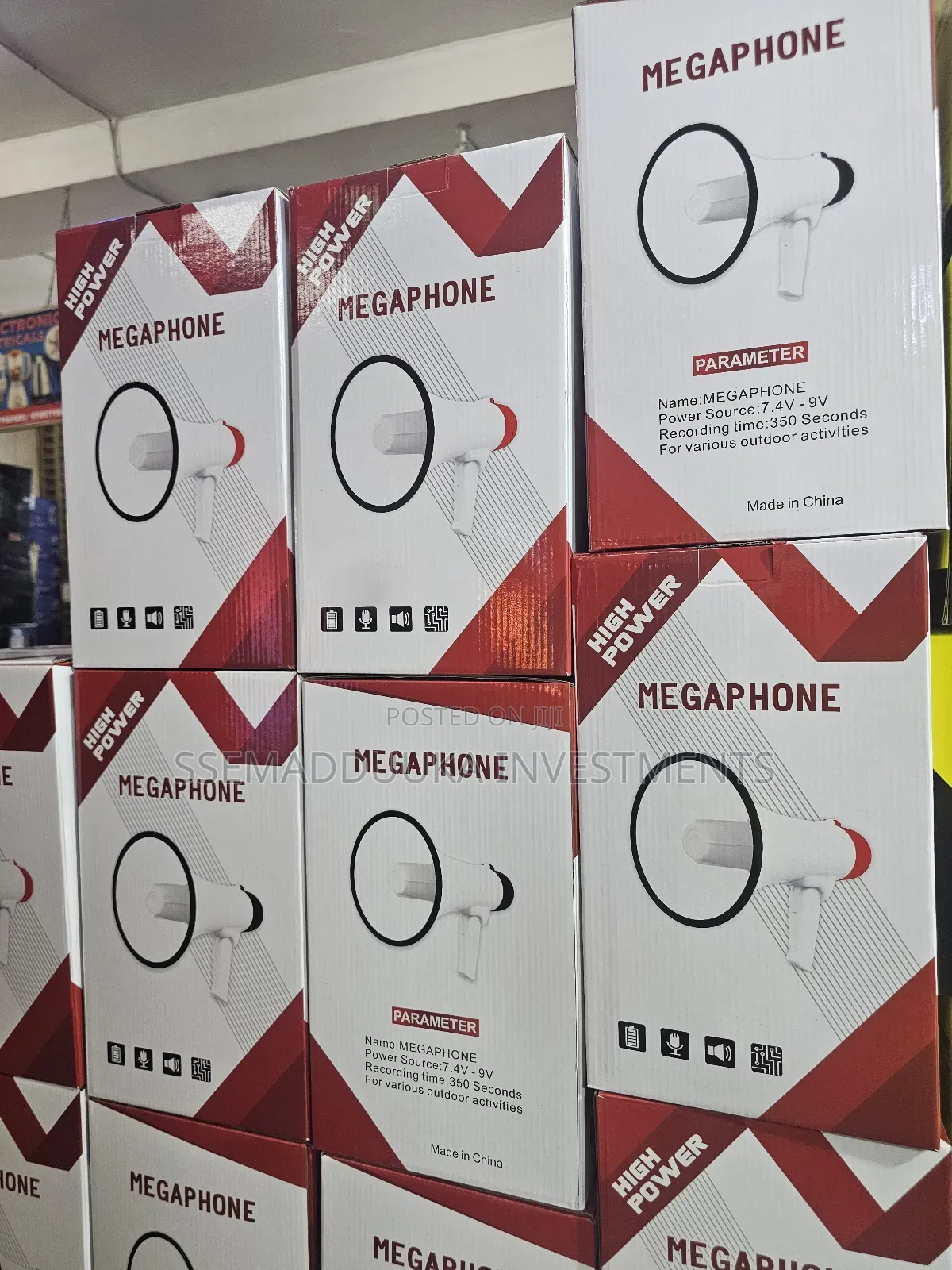 High Power Megaphone With Usb