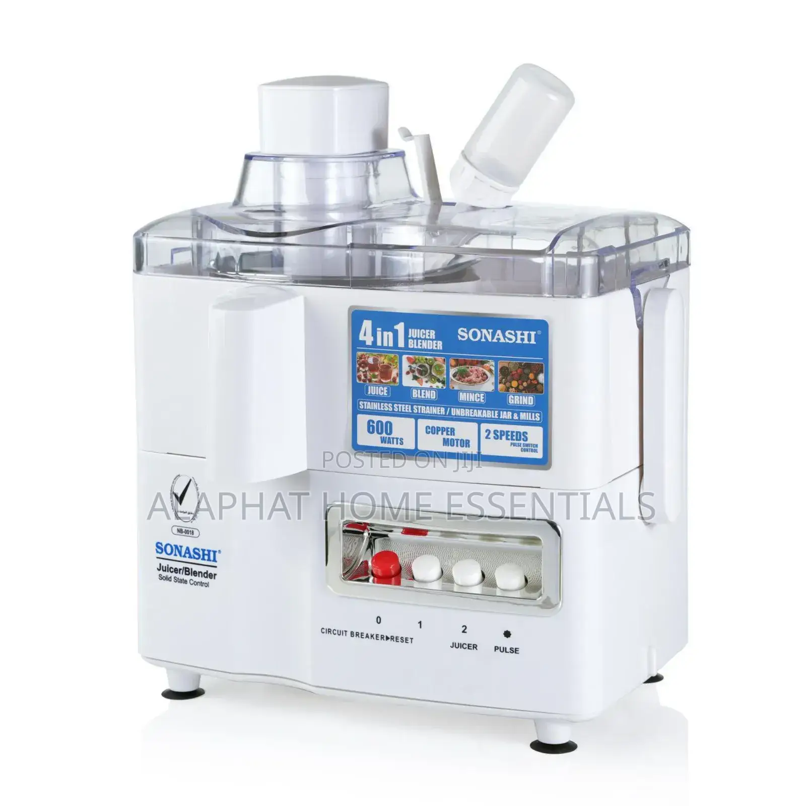 Sonashi 4in1 Juicer Blender SJB-309
