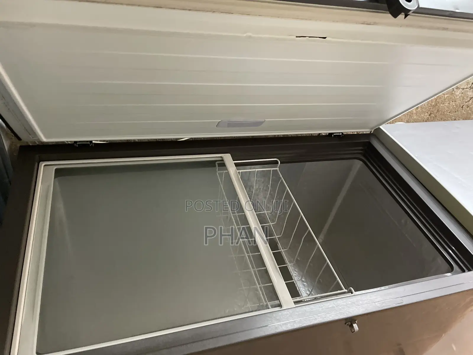 Grey Deep Freezer