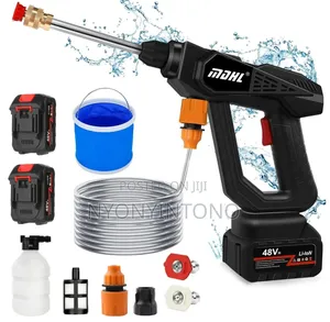 Mghl Rechargeable Top-quality Pressure Washer, 2 Batteries