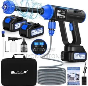 Mghl Rechargeable Top-quality Pressure Washer, 2 Batteries