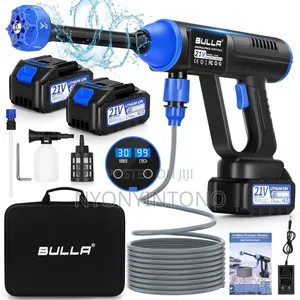 Mghl Rechargeable Top-quality Pressure Washer, 2 Batteries