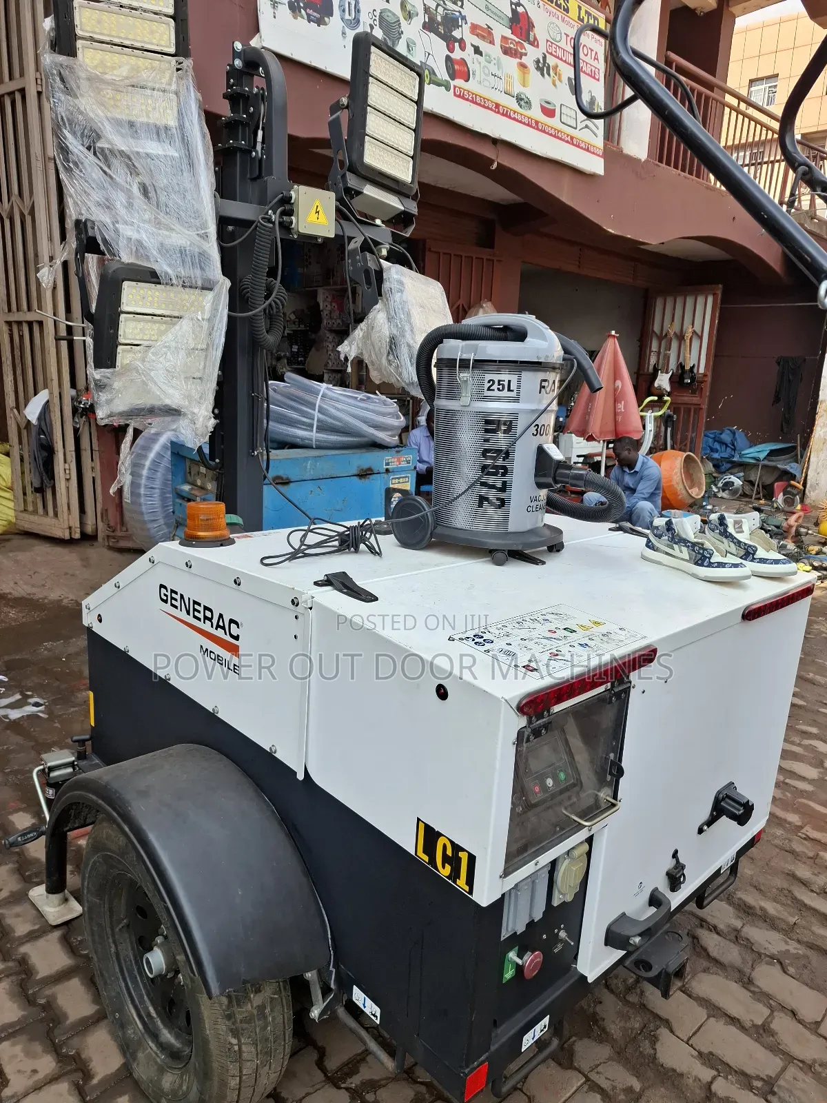Generac Mobile Light Tower and Generator