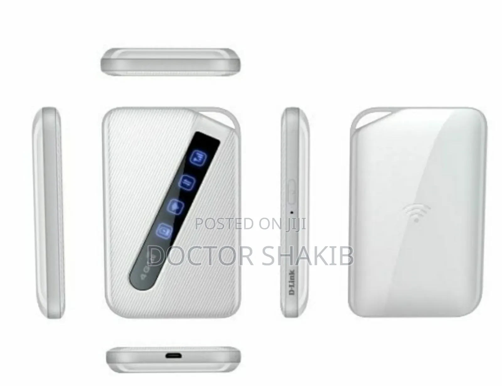 New D-Link Mifi 4g Lte Mobile Hour Battery Mifi - White