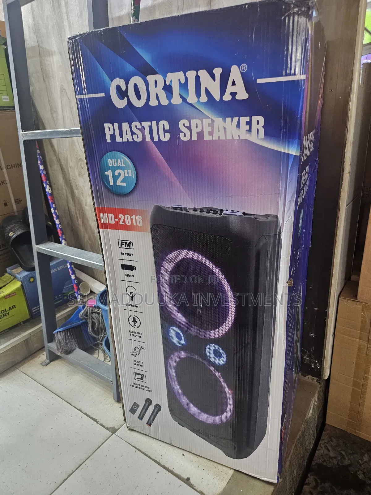 Cortina Md -2016 Rechargeable Speaker System