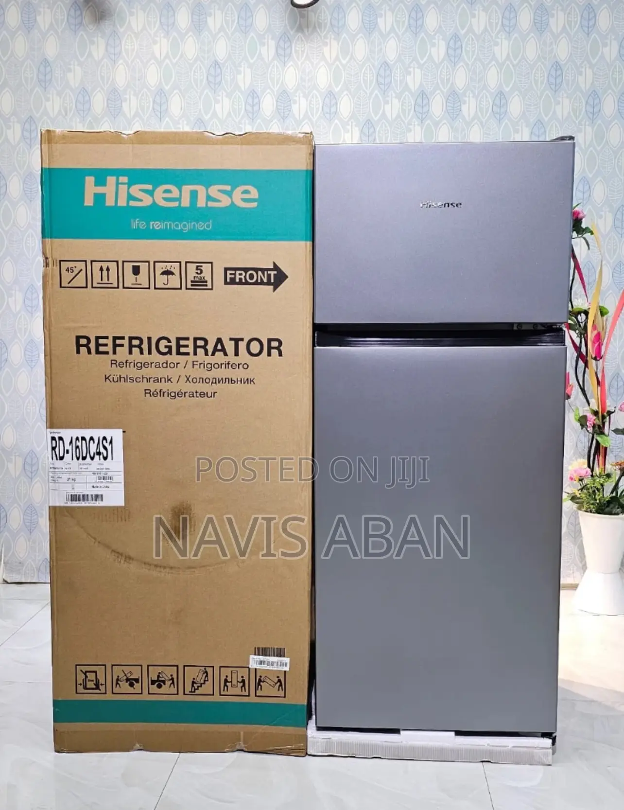 Hisense Refrigerator 160 Litres Double Door