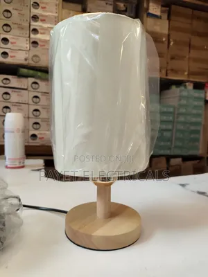 Wooden Bedside Lamp