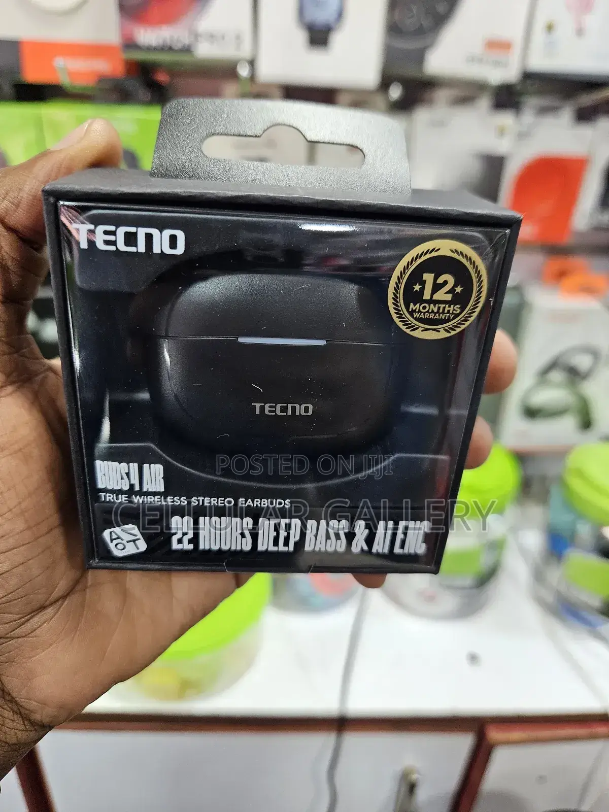 Tecno Buds 4 Air Black