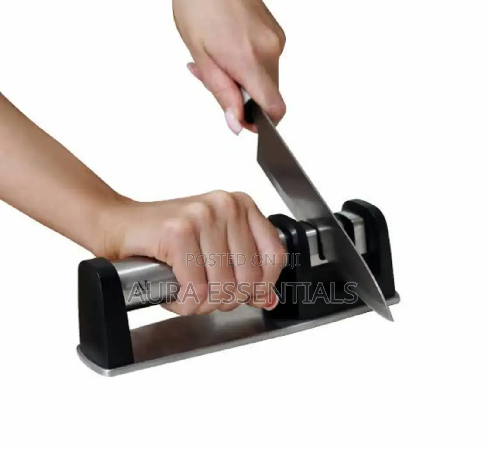 2 Stage Diamond Coated Wheel Knife Sharpener