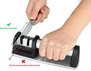 2 Stage Diamond Coated Wheel Knife Sharpener