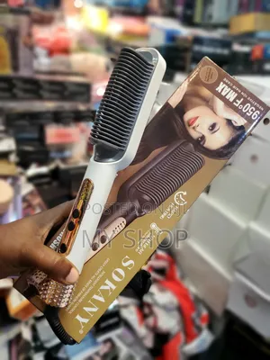 Straightener Brush for Natural Hair