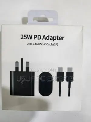 Type C to C 25 Watts Samsung Original Charger
