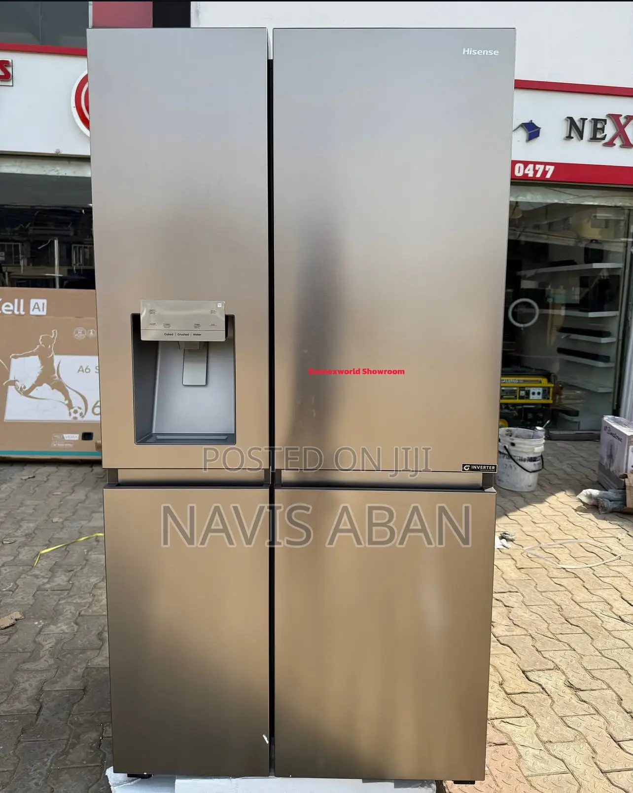 Hisense Rc 750 Litres Side By Side Refrigerator