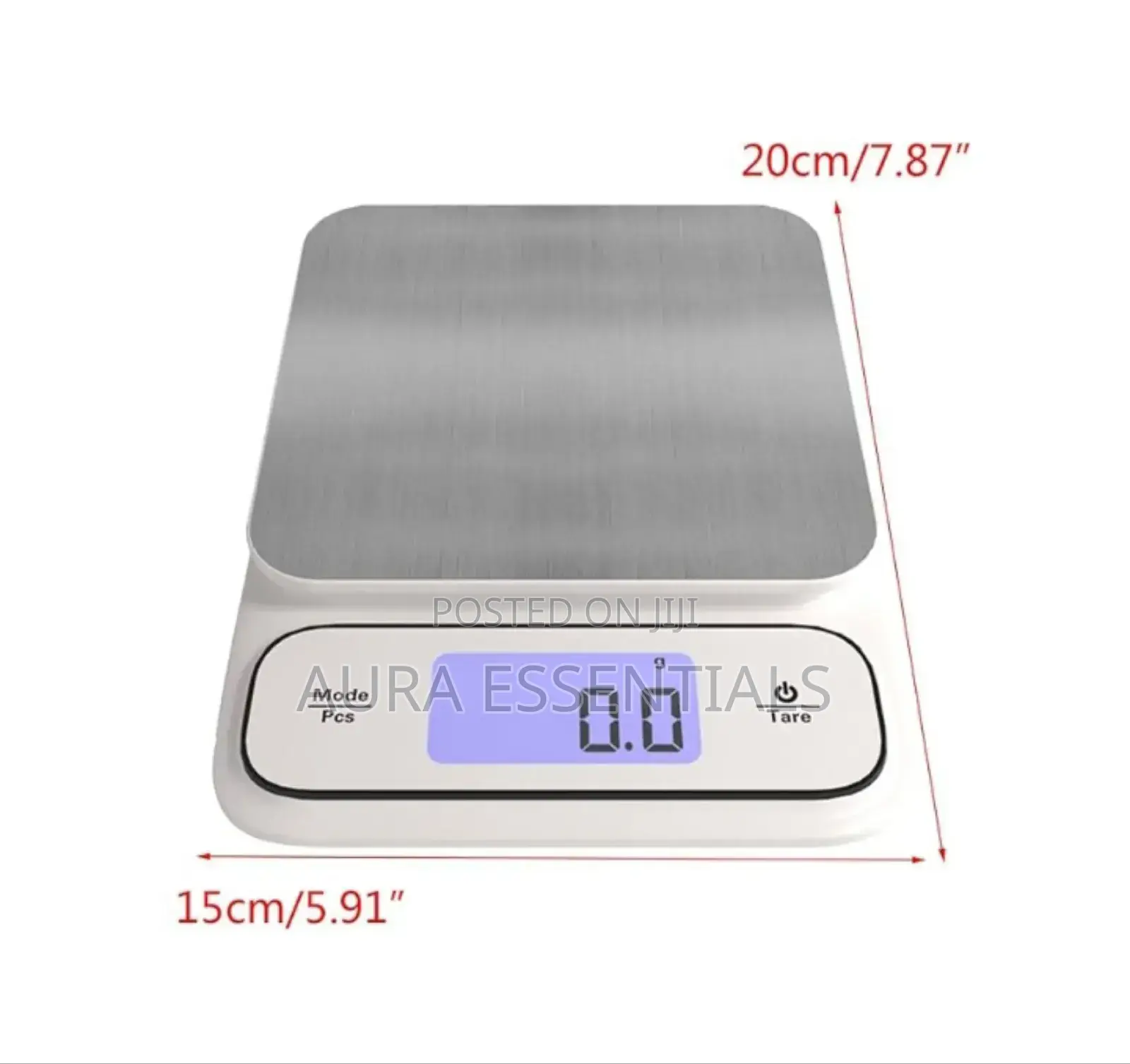 LCD Precision Stainless Steel Kitchen Scale
