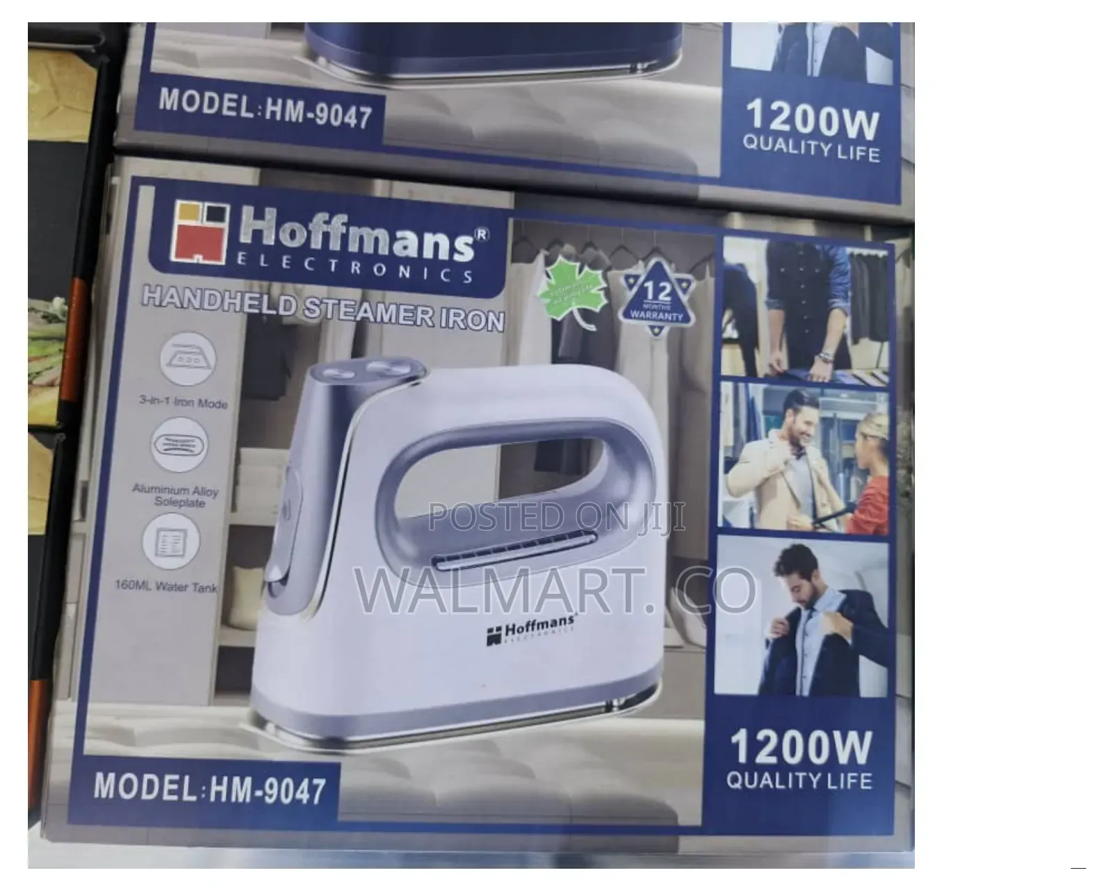 Hoffman Handheld Steamer Iron