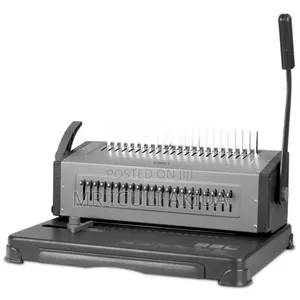 Deli 21holes Manual Comb Binding Machine 25sheets Punch Hole