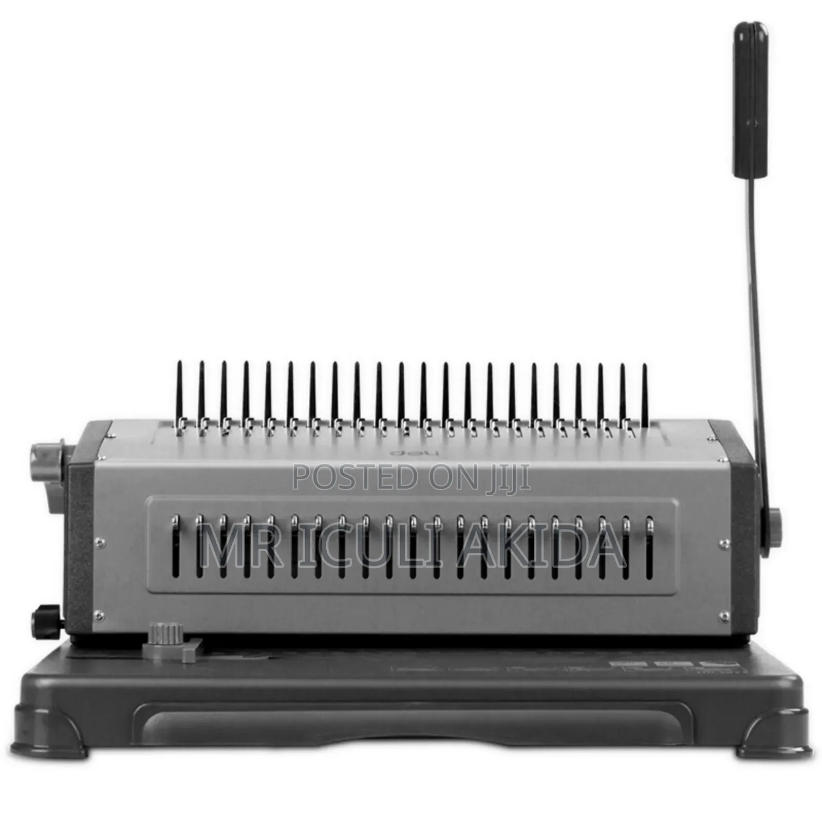 Deli 21holes Manual Comb Binding Machine 25sheets Punch Hole