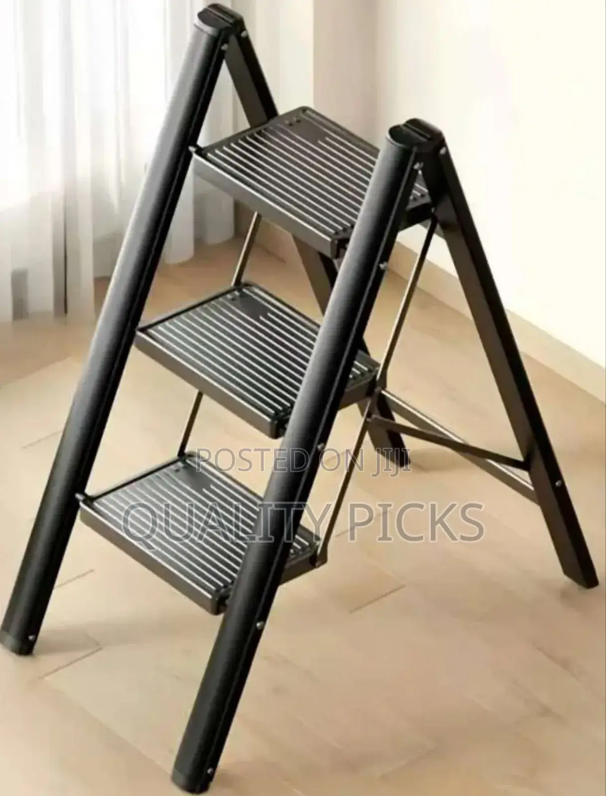 3-Step Folding Step Stool - Anti-Slip