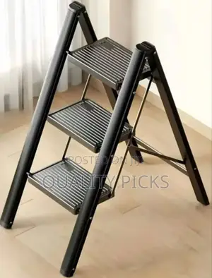 3-Step Folding Step Stool - Anti-Slip