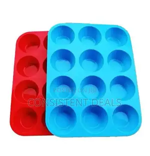 12 Hole Silicone Baking Mold