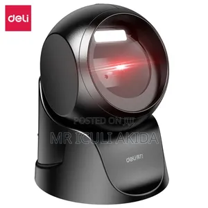 Deli Cmos Desktop Stand Barcode Scanner
