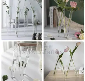 Decorative Clear Test Tube Flower Vase