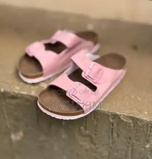 Classic Ladies Pink Birkenstock Sandals in Stock