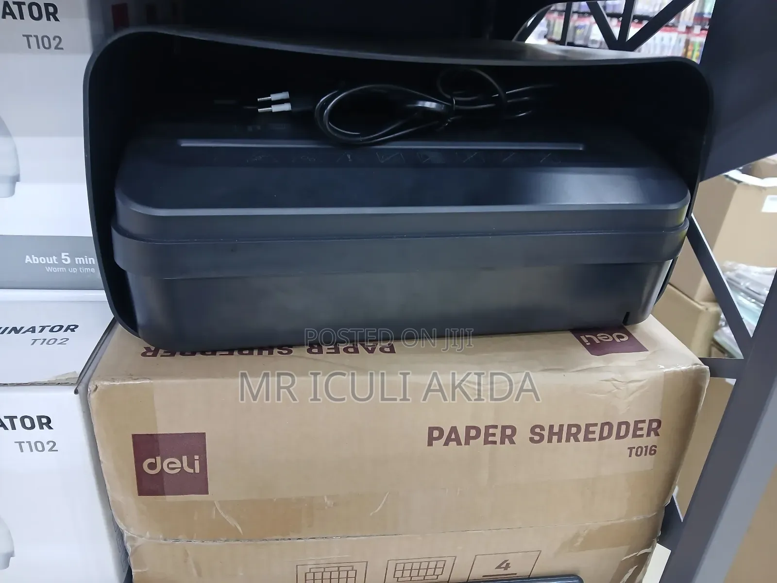 Deli-Et102sc Paper Shredder