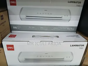 Deli 2roller System Document Heating Laminator Machine