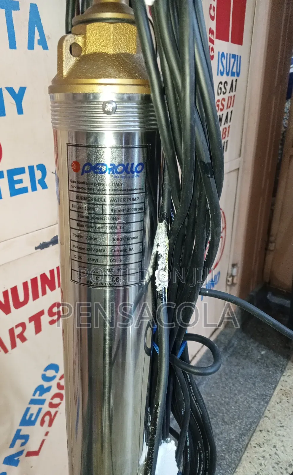 250m Submersible Water Pump Deep Well