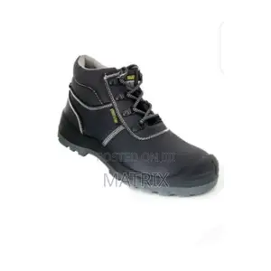 Safety Jogger Boots With Steel Toe Inside - Black