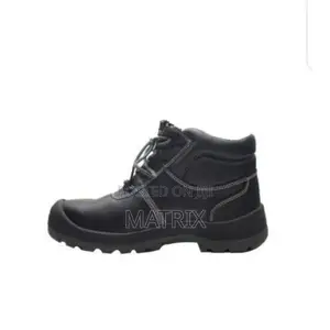 Safety Jogger Boots With Steel Toe Inside - Black