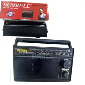 Sembule Portable Fm/Am Radio - Black.