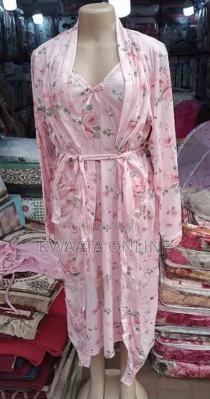 Long Cotton Women Sleepwear
