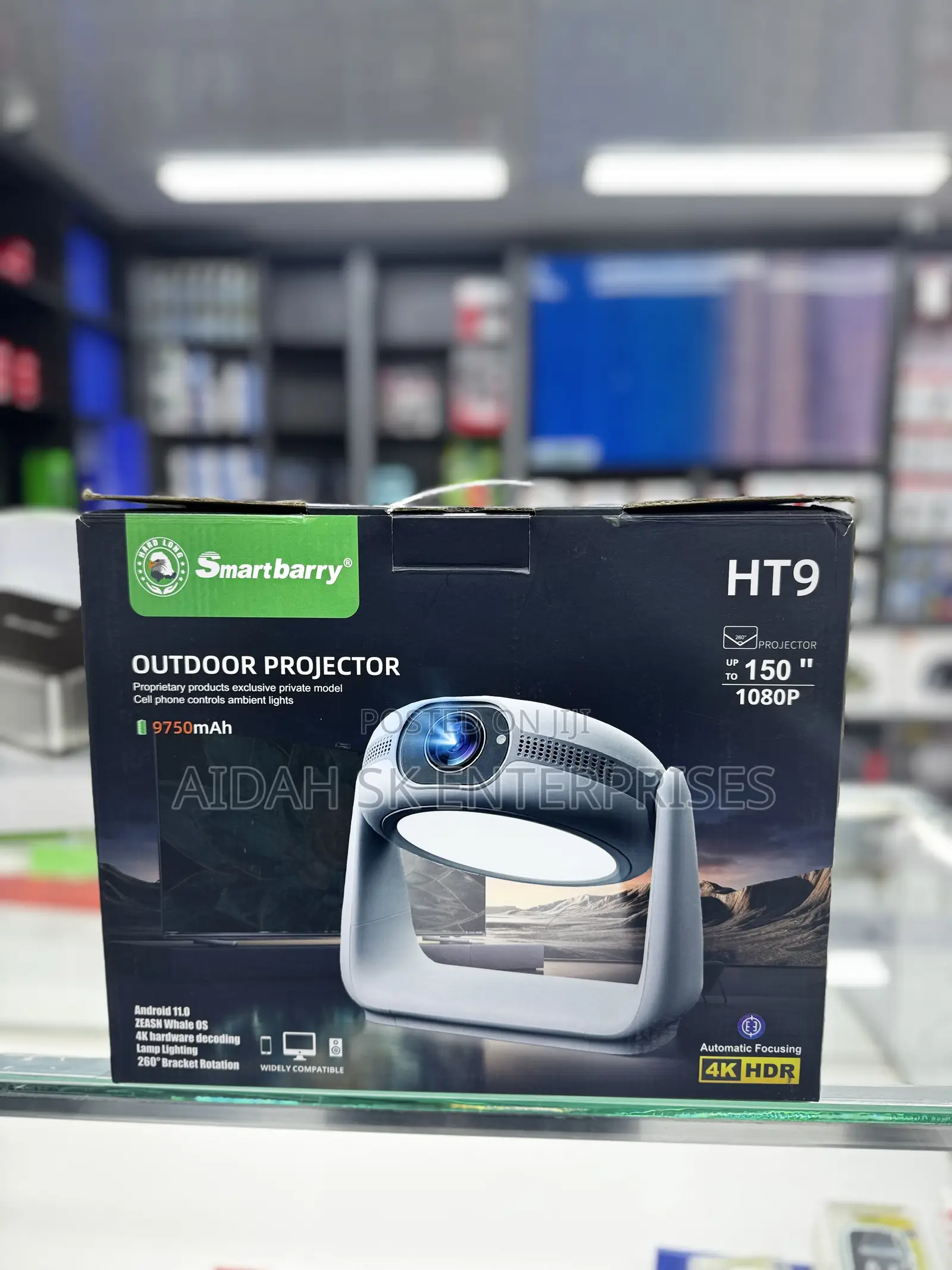 Smartbarry Ht9 Portable Outdoor LCD Projector