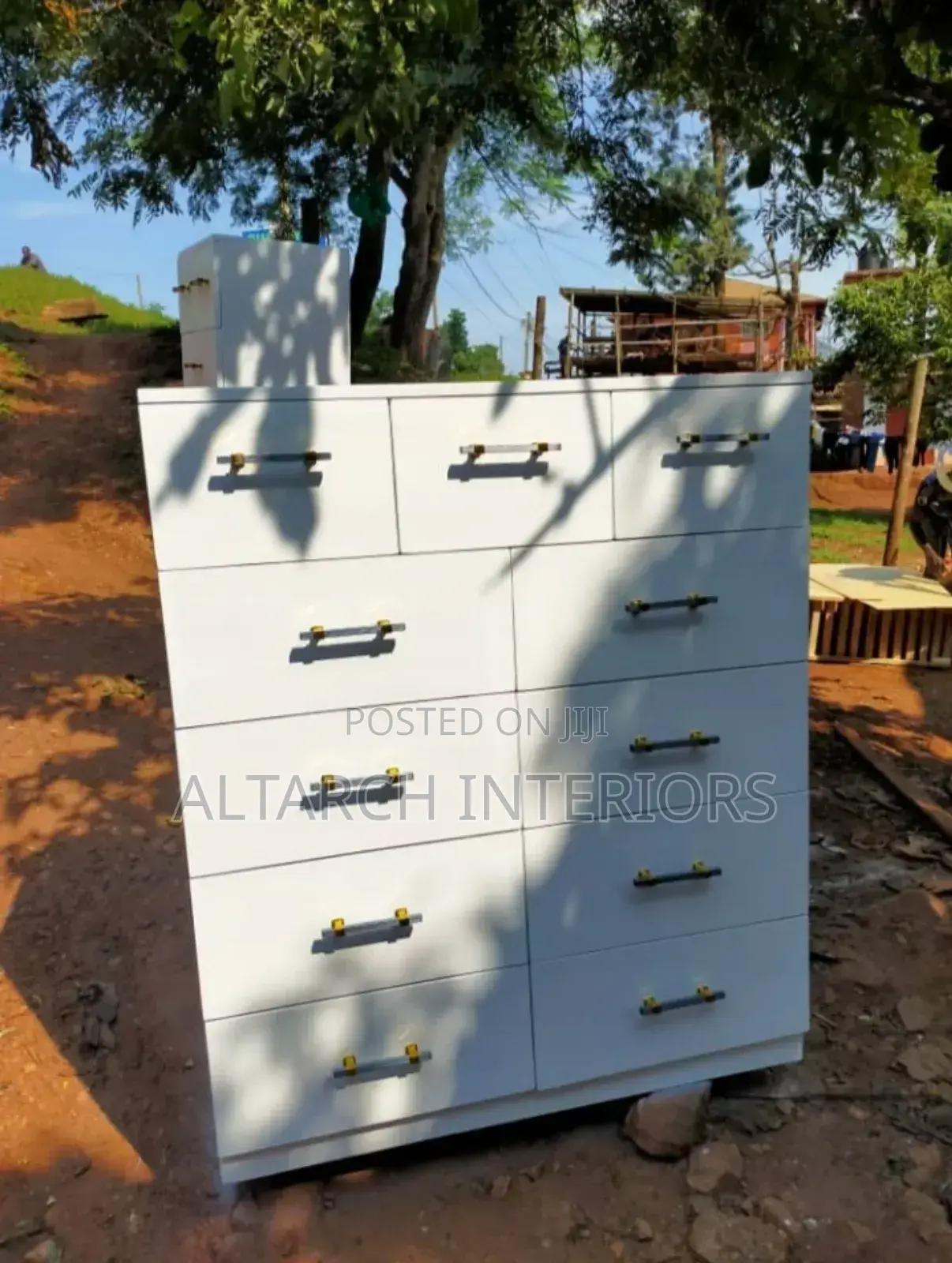 3ft Chest of Drawers in White