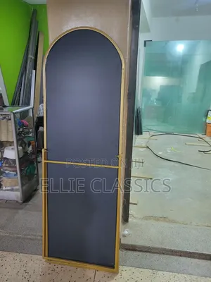 Gold Self Stand Mirror