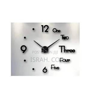 Large 3d Wall Clock .