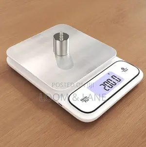 LCD Precision Stainless Steel Kitchen Scale