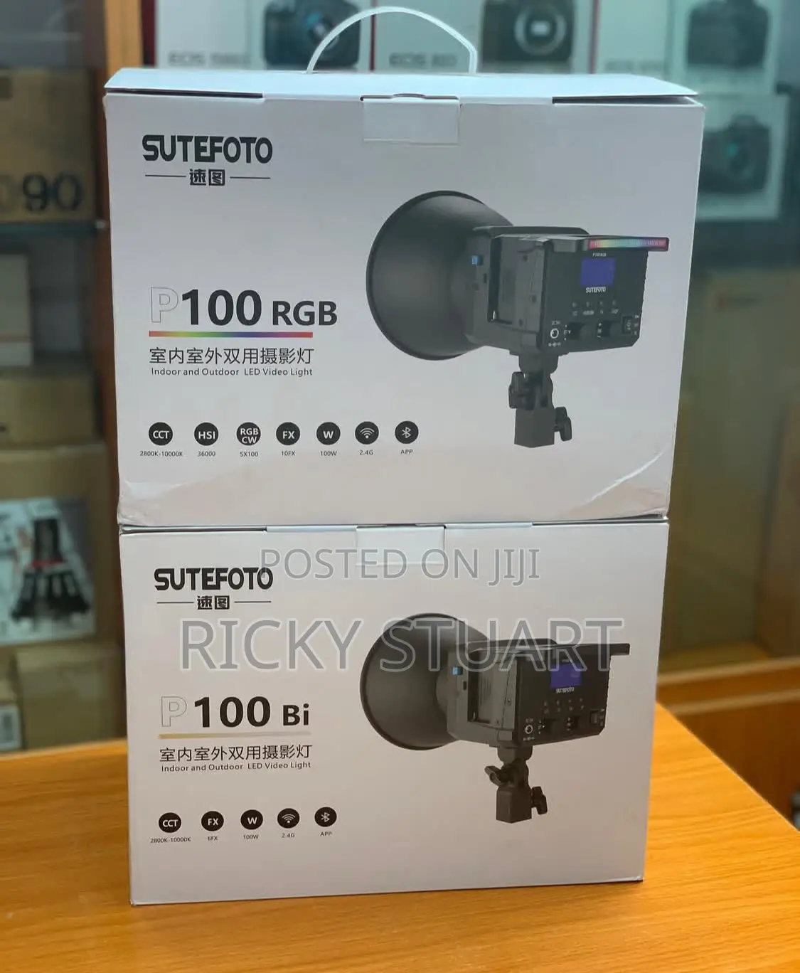 Sutefoto P100 RGB Led Video Light