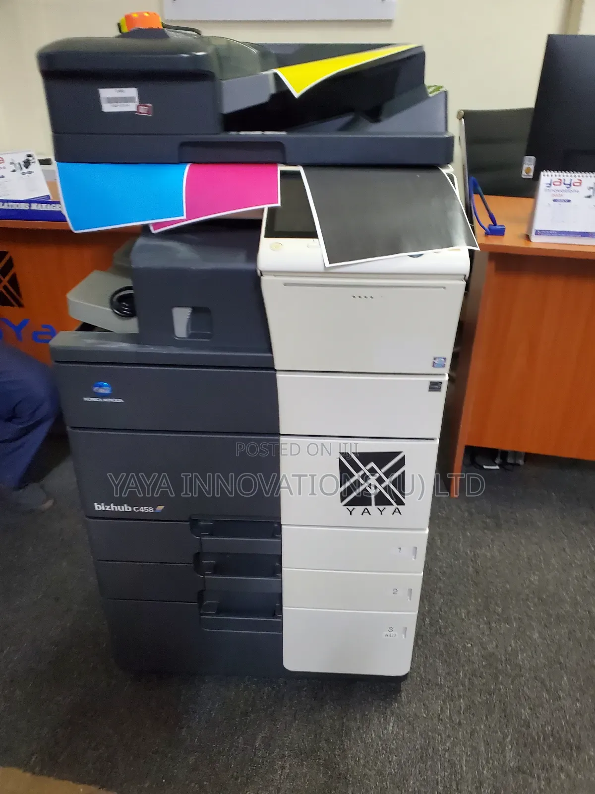 Color C458e Bizhub Printer