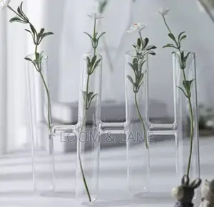 Decorative Clear Test Tube Flower Vase