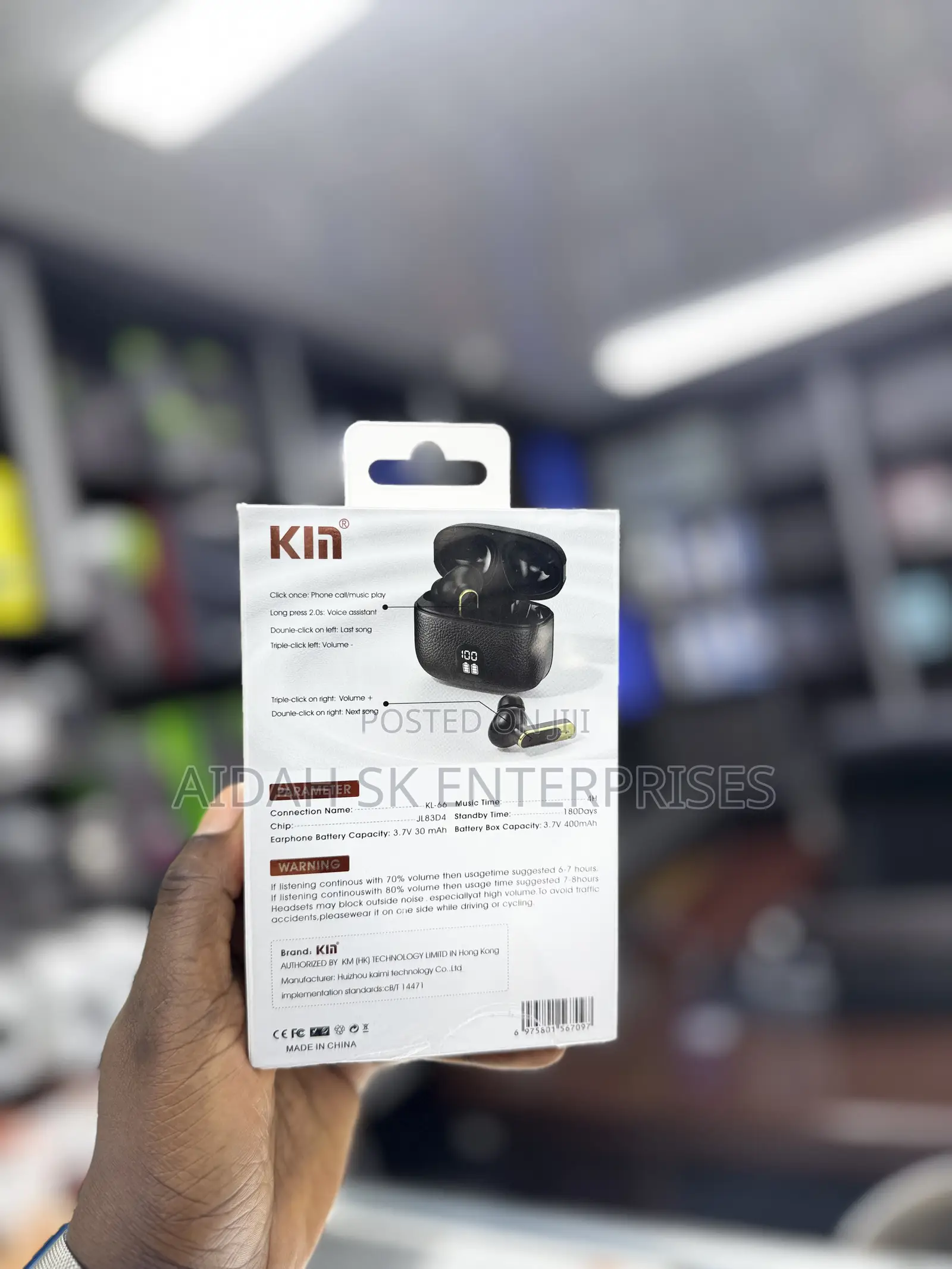 Kin Kl-66 Wireless Headsets